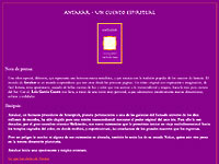 www.antakar.com > Low-budget site gives writer from Spain the ability to modify her own content via open-source GUI Content Management System (all development correspondence, with client and hosting company done in Spanish)